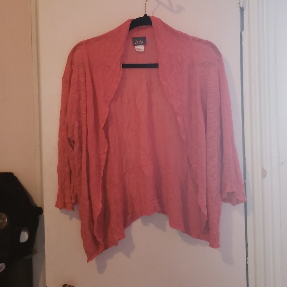 Coral Cardigan